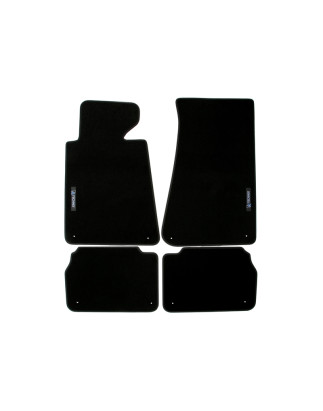 Set tappeti per auto con Logo per BMW 5 serie  E34 (Cod. T-34BM11)