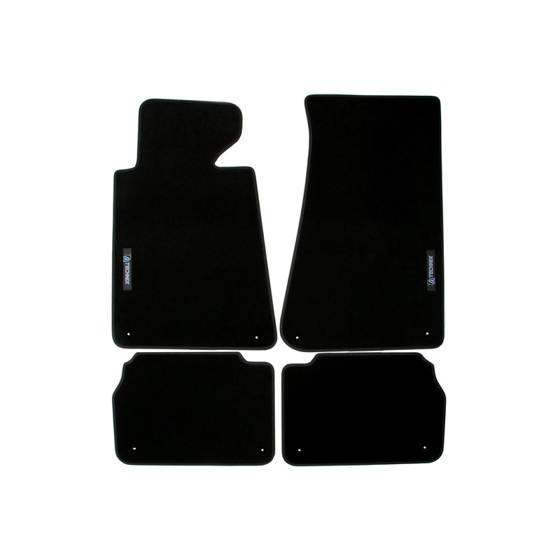 Set tappeti per auto con Logo per BMW 5 serie  E34 (Cod. T-34BM11)