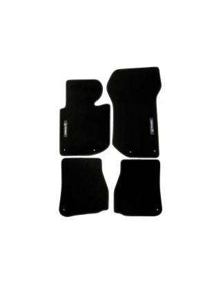 Set tappeti per auto con Logo per BMW 3 serie Convertible  E36 (Cod. T-34BM12)