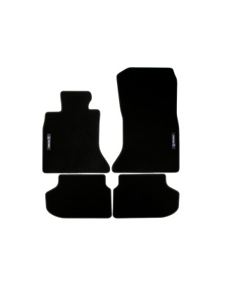 Set tappeti per auto con Logo per BMW 5 serie  F10 / F11 (Cod. T-34BM13)