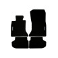Set tappeti per auto con Logo per BMW 5 serie  F10 / F11 (Cod. T-34BM13)
