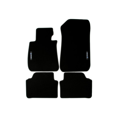 Set tappeti per auto con Logo per BMW 3 serie berlina, Touring  E90/E91 (Cod. T-34BM14)