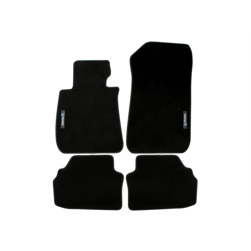 Set tappeti per auto con Logo per BMW 3 serie Coupe  E92 (Cod. T-34BM15)