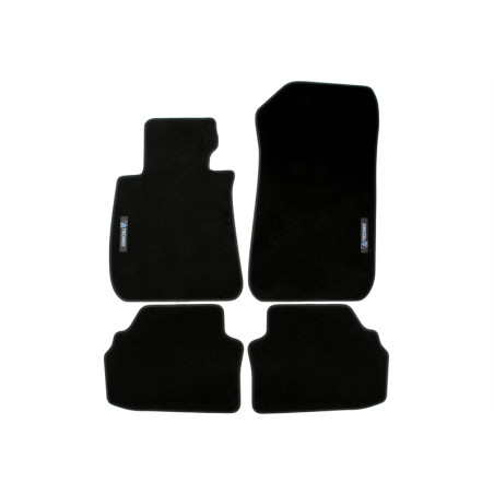 Set tappeti per auto con Logo per BMW 3 serie Coupe  E92 (Cod. T-34BM15)