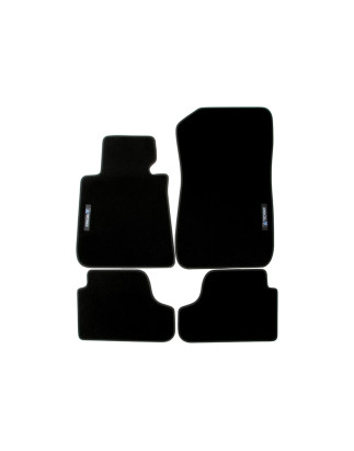 Set tappeti per auto con Logo per BMW 3 serie Convertible  E93 (Cod. T-34BM16)