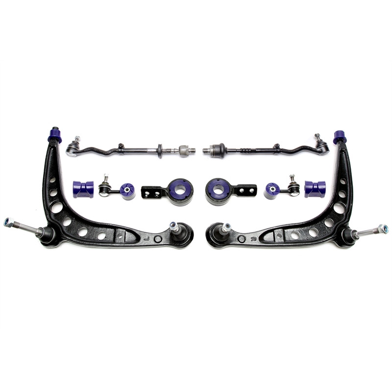 Braccio oscillante set conboccole poliuretano per BMW 3 serie E30 / Z1 (Cod. T-55BM0013/1)