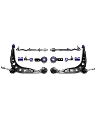 Braccio oscillante set con eccentricboccole poliuretano per BMW 3 serie E30 M3 (Cod. T-55BM0013/2)