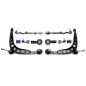 Braccio oscillante set con eccentricboccole poliuretano per BMW 3 serie E30 M3 (Cod. T-55BM0013/3)