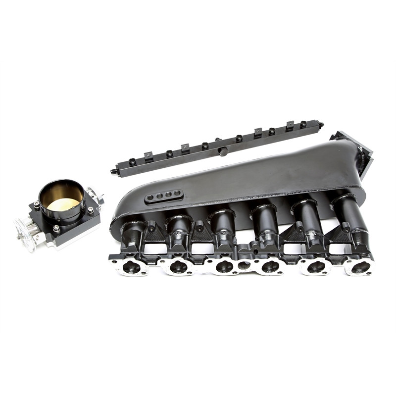 collettore aspirazione set nero per BMW 3+5 serie E30+E34 - engine code M20 (Cod. T-76BM001)