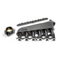 collettore aspirazione set nero per BMW 3+5 serie E30+E34 - engine code M20 (Cod. T-76BM001)