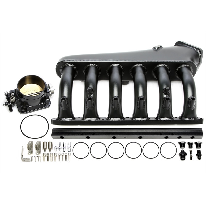 collettore aspirazione set nero per BMW 3+5 serie E36+E46+E34+E39 - engine code M50/52 (Cod. T-76BM0