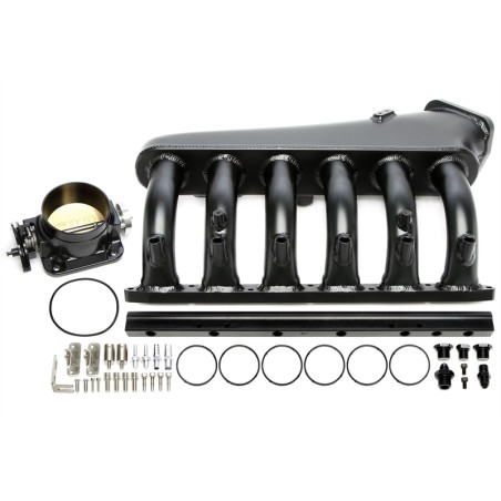 collettore aspirazione set nero per BMW 3+5 serie E36+E46+E34+E39 - engine code M50/52 (Cod. T-76BM0