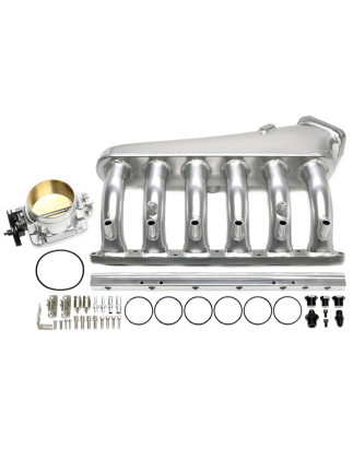 collettore aspirazione set silver per BMW 3+5 serie E36+E46+E34+E39 - engine code M50 (Cod. T-76BM00