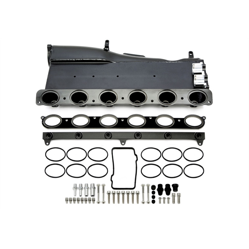alloycollettore aspirazione set nero BMW 1 serie, 2 serie, 3 serie, 4 serie, 5 serie, 6 seri... (Cod