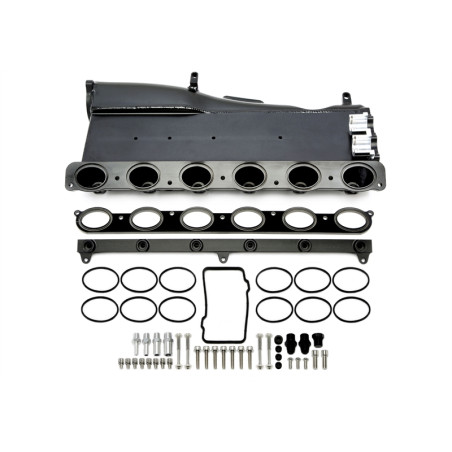 alloycollettore aspirazione set nero BMW 1 serie, 2 serie, 3 serie, 4 serie, 5 serie, 6 seri... (Cod