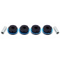 boccole poliuretano /  post. beam bearing on  post. beam / BMW 3 serie E46 / E46 Compact... (Cod. T-