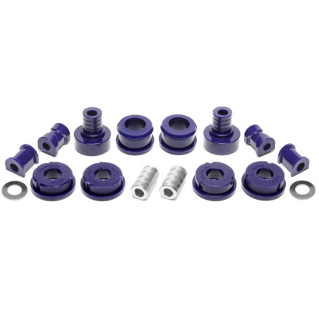 kit silentblock 14 pezzi /  ant.+ post. /  ant. con Ø 21mm rod / M3 eccentric / ... (Cod. T-85BM001