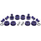 kit silentblock 14 pezzi /  ant.+ post. /  ant. con Ø 21mm rod / M3 eccentric / ... (Cod. T-85BM001