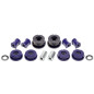 kit silentblock 14 pezzi /  ant.+ post. /  ant. con Ø 21mm rod /  post. con Ø 14... (Cod. T-85BM00