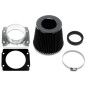  nerofiltro aria sportivo con adapter / BMW 3 serie / E36 / 4-cilindri (Cod. T-90BM001-1)