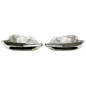 terminale di scarico a vite "small square mouth" in chrome/glossyper BMW X5-X7er serie (G05/G06/... 