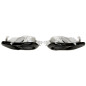 terminale di scarico a vite "sport square mouth-1" in nero/glossyper BMW X5-X7er serie (G05/G06/... 