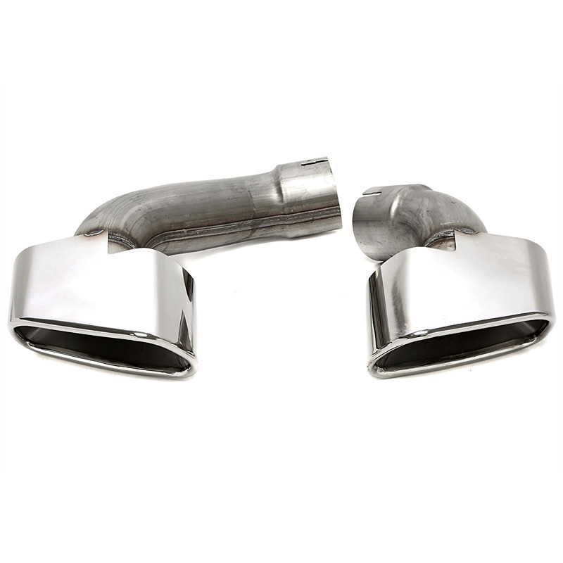 terminale di scarico a vite in chrome/glossyper  BMW X5er serie X35i (F15) (Cod. T-96BM018)
