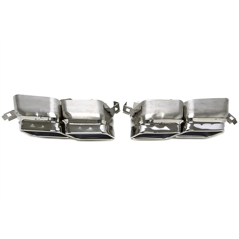 terminale di scarico a vite "single port" in chrome/glossyper BMW 7er serie (F01) (Cod. T-96BM023)