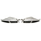 terminale di scarico a vite in chrome/glossyper BMW 7er serie con M Tuning (G11) (Cod. T-96BM025)