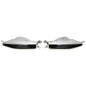 terminale di scarico a vite in chrome/glossyper BMW 7er serie tranne M Tuning (G11) (Cod. T-96BM027)