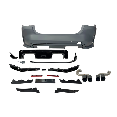 Paraurti Posteriore BMW G26 4P 21-23 Look M4 (Cod. E-TCB4210)