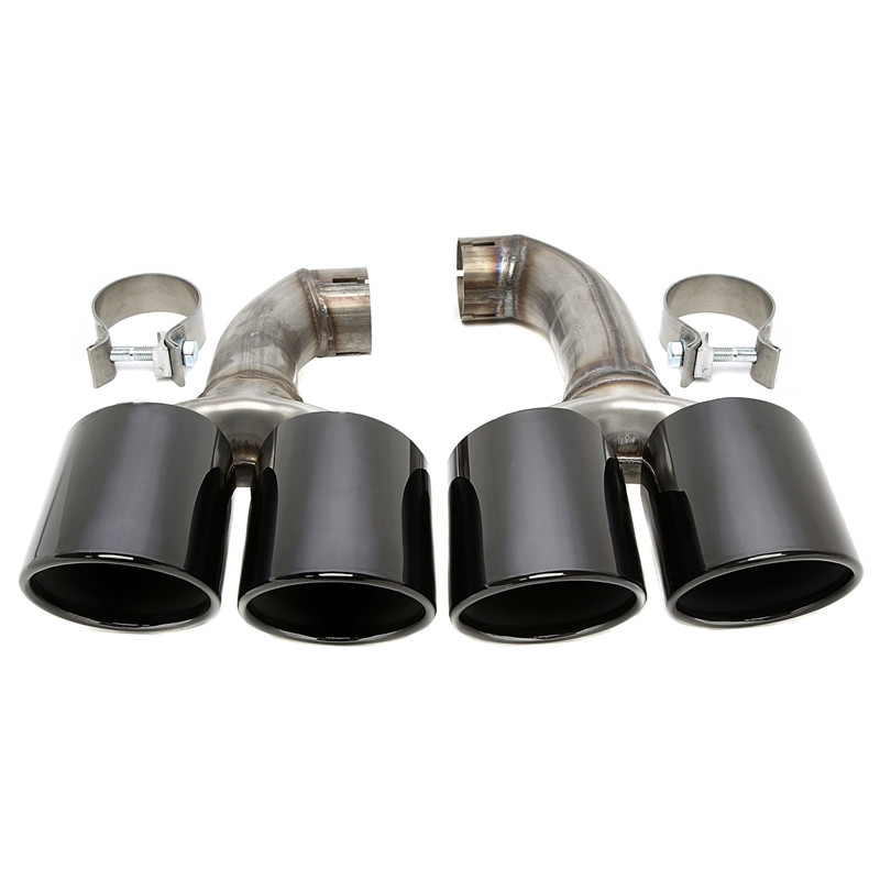 terminale di scarico a vite "double design lang" in chrome/glossyper BMW X (G01) (Cod. T-96BM039)