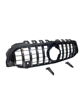 Griglia Mercedes W177 / V177 Look GTR Chrome / Black Senza fotocamera (Cod. E-TCM0429)