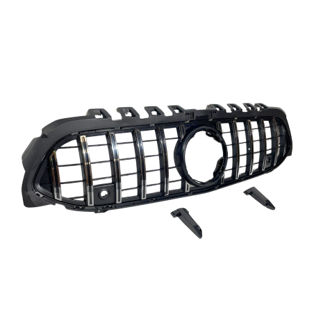 Griglia Mercedes W177 / V177 Look GTR Chrome / Black Senza fotocamera (Cod. E-TCM0429)