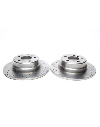 set dischi freno sportivi  post. per BMW X5 E53 (Cod. T-EVOBS1487P)