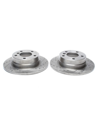 set dischi freno sportivi  post. per BMW 116i/118i E81 / F20 (Cod. T-EVOBS1605P)