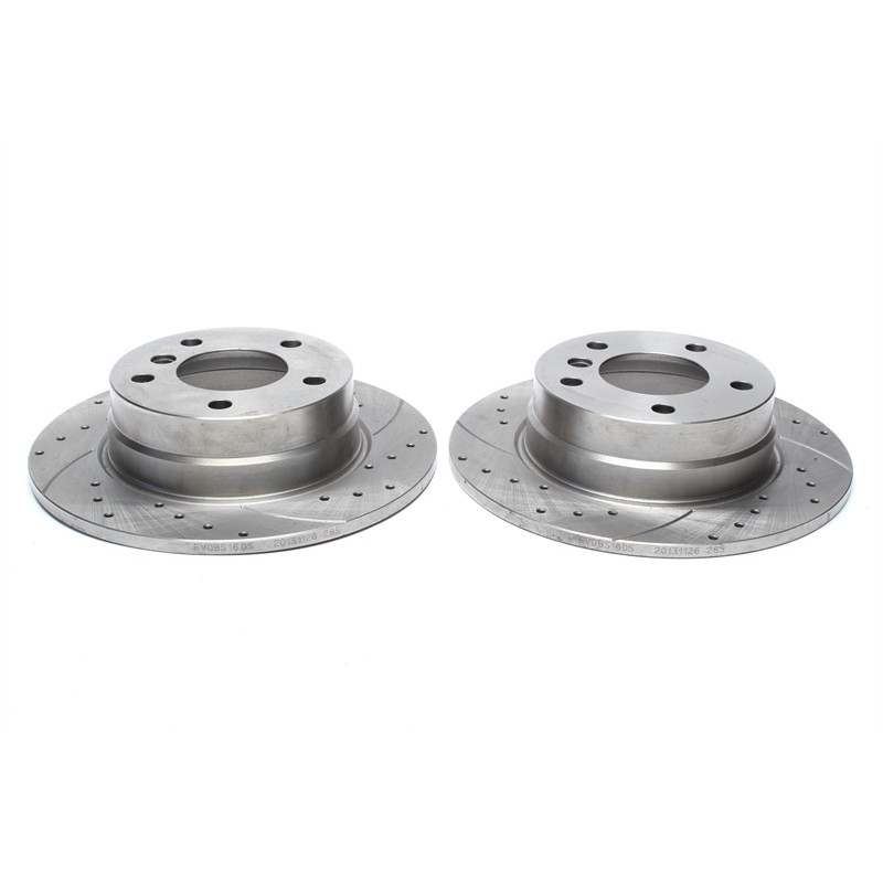 set dischi freno sportivi  post. per BMW 116i/118i E81 / F20 (Cod. T-EVOBS1605P)
