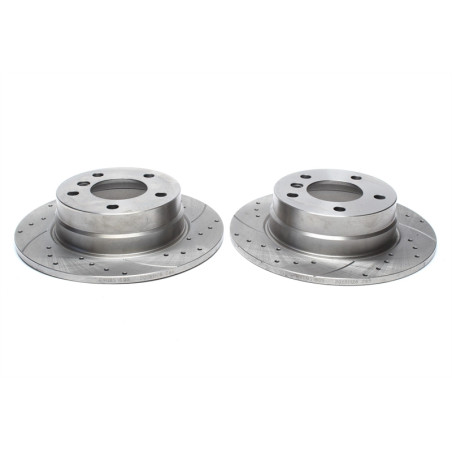 set dischi freno sportivi  post. per BMW 116i/118i E81 / F20 (Cod. T-EVOBS1605P)