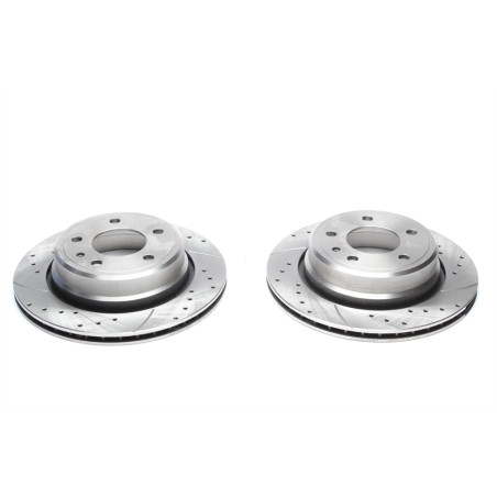 set dischi freno sportivi  post. per BMW 7 serie E32 740i/750i (Cod. T-EVOBS2707P)