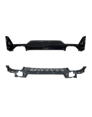 Diffusore Posteriore BMW G20 / G21 LCI Look M Performance Nero lucido (Cod. E-TCBG225)