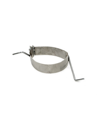  mounting clamp for stainless steelsilenziatore sportivo  EVOE466A-xx (Cod. T-EVOE466A-ESDSCHELLE)