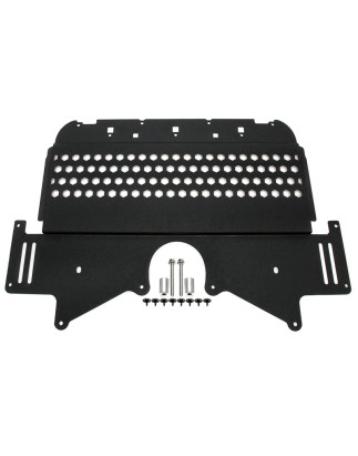  steel oil cooler protection shield nero per BMW 2er Serie M2,  M3 M4 (Cod. T-SSDSVUG80)