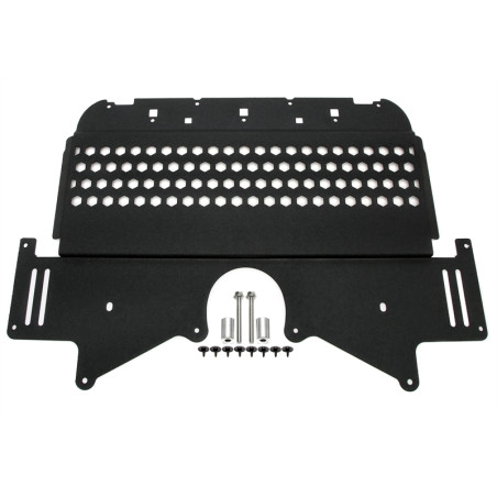  steel oil cooler protection shield nero per BMW 2er Serie M2,  M3 M4 (Cod. T-SSDSVUG80)