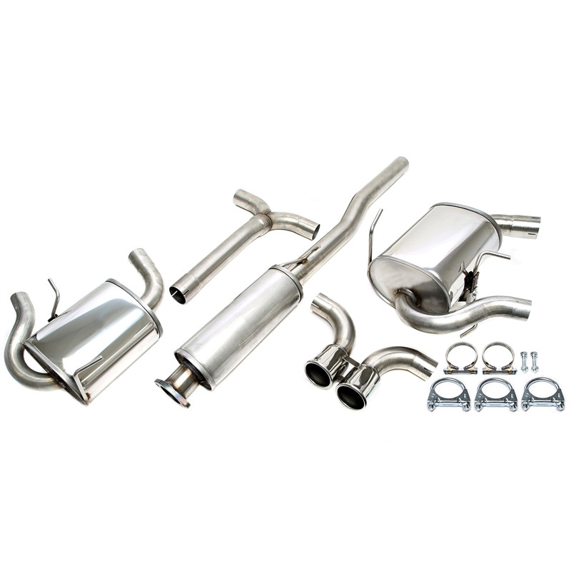 sistema di scarico each 1x80mm per side per BMW/Mini Cooper S (Cod. T-02MN001-8) sistema di scarico each 1x80mm per side per BMW/Mini Cooper S (Cod. T-02MN001-8)