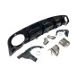 Kit Estetico AUDI A6 / A6 AVANT 2015- 2018 C7 SLine Look RS6 Fotocamera (Cod. E-TCA60160657RS66)