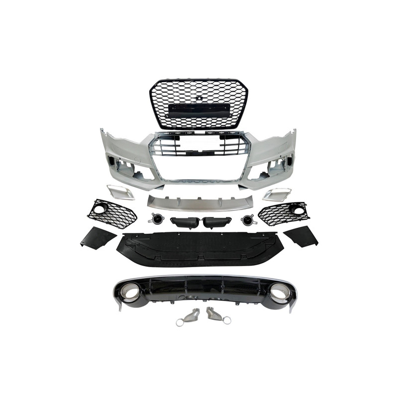 Kit Estetico AUDI A6 / A6 AVANT 2015- 2018 C7 LOOK RS6 (Cod. E-TCA60160205RS66)
