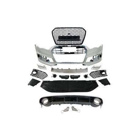 Kit Estetico AUDI A6 / A6 AVANT 2015- 2018 C7 LOOK RS6 (Cod. E-TCA60160205RS66)