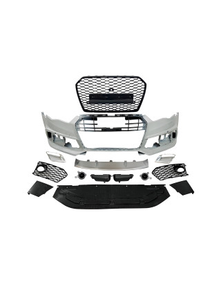 Paraurti Anteriore Audi A6 2015-2018 C7 Look RS6 Spoiler Anteriore Fotocamera (Cod. E-TCA6016RS66023