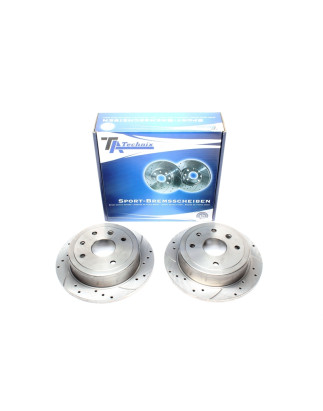set dischi freno sportivi  post. per Daewoo Evanda (Cod. T-EVOBS1528P)