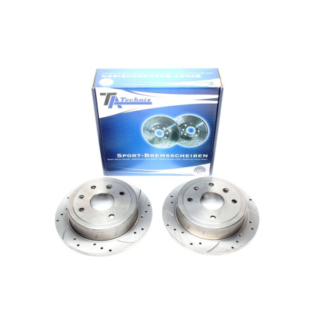 set dischi freno sportivi  post. per Daewoo Evanda (Cod. T-EVOBS1528P)